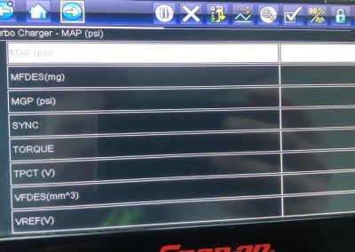 Disturbed Diesel Perf Diagnostics on Snapon Computer